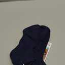 SERISIMPLE Women Viscose Bamboo Ankle Socks Low Cut Thin Sock Lightweight Pastal Color Soft Sock 5 Pairs (Large, Navy Blue)