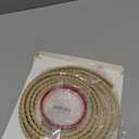 Leinuosen Flexible Molding Trim Peel and Stick for Walls 10ft Decorative Bead Pearl DIY Wall Trim for Bathroom Mirror Frame Border Backsplash Ceiling Cabinet TV Wall Edge(Wood,10ft /12 mm)