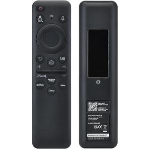 Original Voice Remote Control - BN59-01455A Solar Charging Remote Control for Samsung NEO QLED Crystal UHD Smart TV. Support Voice Command