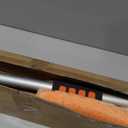 SISUPASSIE 12FT Car Wash Brush with Long Handle, 12-Inch Soft Bristle Car Cleaning Brush for Cleaning RV, Truck, Boat, Solar Panels, Orange