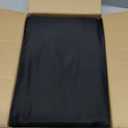 Nasitos 2 Pack Black Tablecloth 6 Foot-Open Back Fitted Tablecloth Rectangle Table, Washable Fabric Trade Show Table Cover for Craft Show, Display, Parties, Wedding, Events