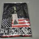 American Flag V Neck Tank Tops Women USA Sleeveless 4th of July Tops Patriotic Vest Veterans Memorial Day Tops (Small)