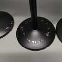 Lifecapido 6 Pack Stainless Steel Champagne Glasses, 8oz Stemmed Unbreakable Champagne Glasses, Elegant Stainless Steel Champagne Flutes for Party Wedding Christmas Anniversary, Black