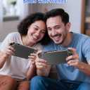 FYOUNG Protective Case for Nintendo Switch 2 2025, Slim Hard Shell for Switch 2 Accessories, Scratch&Shock Protection Cover with Screen Protector, 8 Thumb Grip (Clear, Switch 2 7.9inch)