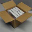 VIVIDA 4x4 Aluminum Post Caps(Actual 3.5" x 3.5"), Metal Fence Post Caps with Waterproof Matte Powder Coated, for Wooden Fence, Deck, Mailbox, Patio, Screw & Driver Bit Included, White, 4 Pack