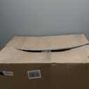 HIGOGOGO Square Stuffed Pouf Ottoman, Corduroy Poufs with Foam Chunk Filling, Furry and Fluffy Pouf Foot Stool Storage Ottoman, 21 X 21 Floor Poufs Foot Rest for Living Room, Navy (21.6 Inch)