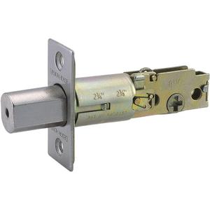 Design House 790758 2-Way Replacement Square Corner Deadbolt Latch Satin Nickel