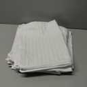 FAUNNA 600TC 100% Cotton Pillow Protectors, Standard Size (20x26), 6 Pack, Oeko-TEX Certified, Hotel Grade Pillow Cover with Silent Zipper, Zip Up Pillow Cases, White