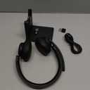 Wireless Headset with Mic for Work, Bluetooth 5.3 Headset with AI Noise Cancelling Microphone & Call Reminder, Wireless Headphone with Voice Assistant for PC/Computer/Remote Work/Call Center/Zoom (Black)