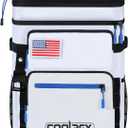 Large Backpack Cooler 36 Can Cooler Backpack with 2 Insulated Compartments Leak Proof Waterproof Travel Backpack, Camping Beach Picnic Lunch Thermal Bag for Women and Men