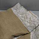 Preboun 3ft x 30 ft Natural Burlap Wedding Runner Aisle Outdoor for Wedding Ceremony Wide Aisle Runner with Lace Jute Rustic Burlap Decorations Outdoor Beach Garden Church
