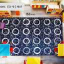 OLEEK Large Classroom Rug Elementary 8x13 - (Washable) Classroom Rugs for Kids Room - Classroom Carpet Elementary - Kids playroom Rug 8 x 13 - Preschool Rugs for Classroom - Schoolgirl Classroom Decor