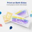 Avery Printable Tickets, 2.75" x 8.5", Laser/Inkjet, 100 Total, Great for Raffle Tickets (16430) (White)