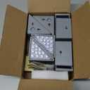 VOLISUN Outdoor Stair Lights 8 Pack, Solar Step Lights Waterproof IP67,80 Lumen, Led Step Lights Outdoor for Garden Backyard Stair, Staircase, Front Step, Front Porch and Deck(Warm White)