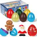 Christmas Stocking Stuffers Gifts for Kids, 6 Pack Magical Christmas Hatching Eggs-Surprise Toys Grow 600%, Funny Xmas Gift Choice Presents for Party Favors,Toddler Kid Boys Girls Ages 3 4 5 6 7