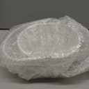 Remerry 2 Pieces Easter Basket for Egg Hunt White Wicker Baskets with Handle Small Picnic Woven Basket Braided Gift Wedding Baby Shower Farmhouse Decor