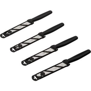 Mercer Culinary Bar Knife Kit,Black (Set of 4)