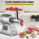 VEVOR Commercial Meat Grinder, 550LB/h 1100W Electric Meat Mincer, ETL Approved Heavy Duty Industrial Meat Mincer Machine