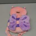 JunNeng Baby Head Protector Backpack, Toddler Walking Fall Head Protection, Pink Butterfly