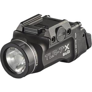 Streamlight 69407 TLR-7 X sub 500-Lumen 5000-Candela Weapon Light Designed Exclusively and Solely for 1913 Short, Includes Mounting Kit, Key, and Multi-Tool, Black