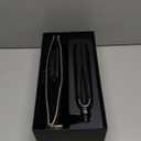 ghd Platinum+ Styler  1" Flat Iron Hair Straightener, Professional Ceramic Hair Styling Tool for Stronger Hair, More Shine, & More Color Protection (Black Gift Set)