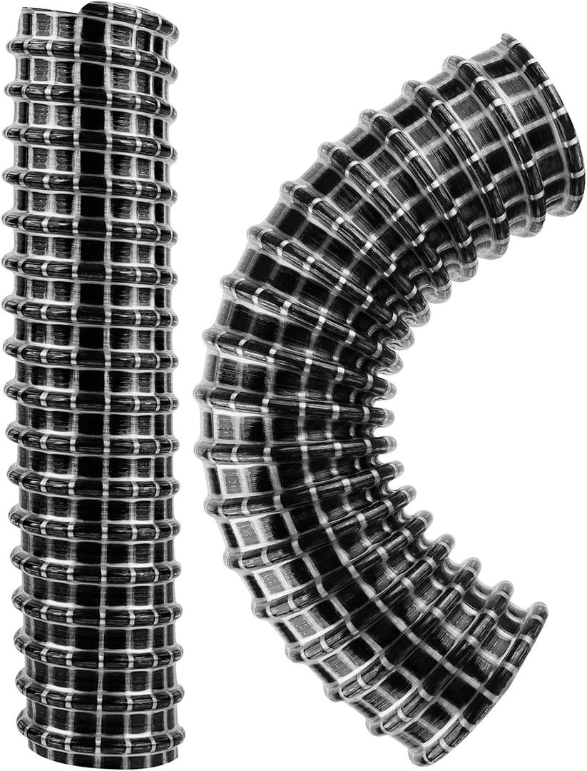 Vacuum Replacement Parts Compatible with Shark Rocket Vacuum Cleaner Models HV300, HV302, HV320, HV321, Lower Nozzle Rocket Hose Replacement, 6" x 1.25" ID (2 Pack)