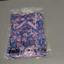 Uideazone Baby Girls Footed Pajamas Zip-Front One-Piece Sleeper Non-Slip Footie Cute Pattern Jumpsuit PJs 0-3 Month (Mermaid Purple)