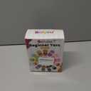 3 Pack Beginners Crochet Kit - Chocolate Brown, Grey, Caramel Yarn for Crocheting & Knitting, Easy-to-See Stitches, Chunky Thick Bulky Cotton Soft Yarn (3x50g)