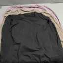 Kinglaman 3 Pack Womens Basic Long Sleeve Shirts Crew Neck Slim-Fit Fitted T Shirts Tops Undershirts Underscrub Baselayer Size XXL