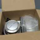 Kitchen in the box Mini Food Processor, Electric Meat Grinder & Food Chopper with 400W Powerful Veggie Chopper-One 3 Cup Bowl & S Blades for Meat/Fish/Vegetable/Baby Food