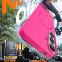 TOCOL for Samsung Galaxy S26 Case, Compatible with Magsafe, Full Camera Protection, Built-in Magnetic Ring, Drop Protection, Translucent Matte Phone Case for S26 6.3 inch (Hot Pink)