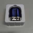 2026 New Model Mini Dual-Head Electric Shaver, Electric Mini Portable Razor, Pocket Size Washable Double Head Razor, Rechargeable Waterproof Compact Electric Shaver for Home, Car, Travel (Blue)