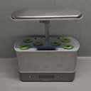 AeroGarden Harvest Elite Indoor Garden Hydroponic System with LED Grow Light and Seed Kit, Holds up to 6 Pods, Stainless Steel