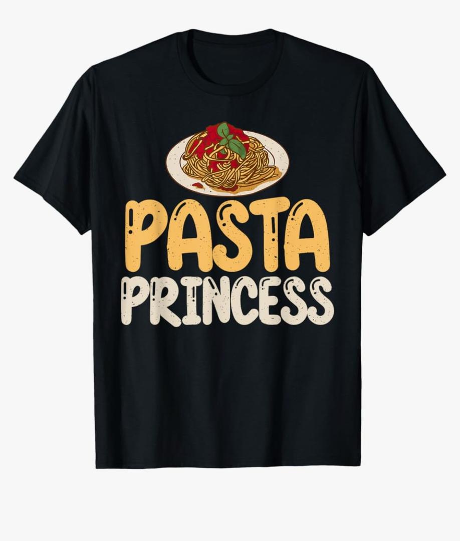 Pasta Princess Pasta Lover T-Shirt 2XL
