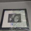 Americanflat 7x8 Picture Frame with Polished Plexiglass - Set of 2 - Use as 4x5 Frame with Mat or Display 7x8 Photo Without Mat - Galleria Collection - Picture Frames for Tabletop and Wall - Black