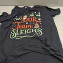 Our Team Sleighs Christmas Reindeers Santa's Workers Office T-Shirt