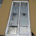 Brushed Nickel Dimmable Wall Sconces Set of Two, Modern Sconces Wall Lighting, 24 Inch Led Hardwired Wall Lights, 4000K Indoor Wall Light Fixtures for Bedroom, Living Room, Stairway, Hallway