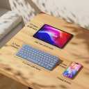OMOTON Bluetooth Keyboard Compatible with iPad 10th Generation, iPad 10.2 (9th/8th/7th), iPad Pro 13/12.9/11 inch, iPad Air/Mini and More iOS Devices, Deep Blue