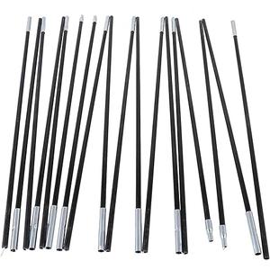 Tent Stand, Fiberglass Poles, Tent Poles Replacement, Camping Tent Pole, Lightweight Tent Pole Repair Kit, Adjustable Tent Poles Fiberglass Rods(3.3 m)
