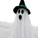 3PCS Hanging Ghosts Halloween Decor 31.5" Indoor Decorations Cute Flying Ghost for Outdoor Yard Patio Porch