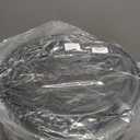 Zhehao 30 Pack Plastic Serving Tray with Lid Disposable Platters Heavy Duty Catering Trays with Clear Lids Stackable Round Cookie Tray for Party(Black,12 Inch, 16 Inch, 18 Inch)