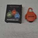 Rechargeable Adventure Light | Water Resistant Bright LED Clip-On Flashing Safety Light for Dog Walking, Running and All Outdoor Activities (Red)