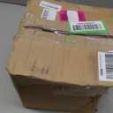 Glass Flower Pendant Lights Floral Petal Light Fixture Modern Hanging Lamp 7 Inch Mini Pendant Lighting for Kitchen Island - Clear Textured Glass Shade