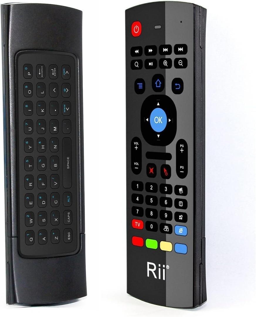 Rii MX3 Multifunction 2.4G Fly Mouse Mini Wireless Keyboard & Infrared Remote Control & 3-Gyro + 3-Gsensor for Google Android Smart TV, IPTV, HTPC, Windows, Networked set-top Box, Mini PC, Andriod TV Box