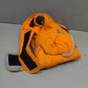 Lelepet Dog Coat Waterproof Dog Jacket Reflective Fleece Vest with Adjustable Buckle & Leash Hole Windproof Cold Weather Coats, Warm Hunting Vest, Orange, XXL