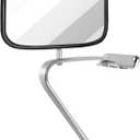 ECCPP Manual Side View Mirrors Plastic Pair Set for Ford for F-Series for F150 for F350 Bronco Pickup Truck SUV