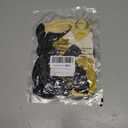 2 x Black and Gold Balloons 50 Pieces-12 Inch Black Gold White Balloons For Birthday Decorations for Men Black and Gold Party Decorations Graduation