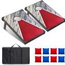 3x2ft Cornhole Set for Adults with 8 Bean Bags & Carry Case for Corn Hole