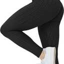 FORLIFE Tiktok Butt Leggings,Butt Lift Leggings Workout Leggings for Women (Medium, Black)