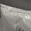 14x22 Down Feather Pillow Inserts Set of 2, 100% Organic Cotton Bedding Throw Pillow Inserts Firm Large Lumbar Pillows in Bed Decorative Pillows for Couch